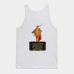 Charlie Chaplin Quotes: "Man As An Individual Is A Genius. Men In The Mass Form A Great, Brutish Idiot That Goes Where Prodded" Tank Top